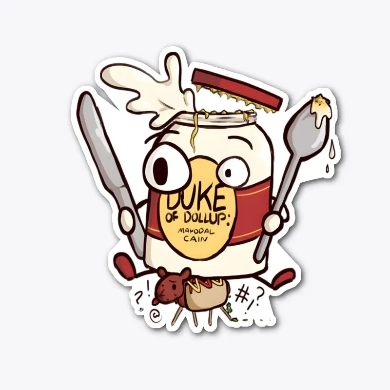 The Duke Sticker